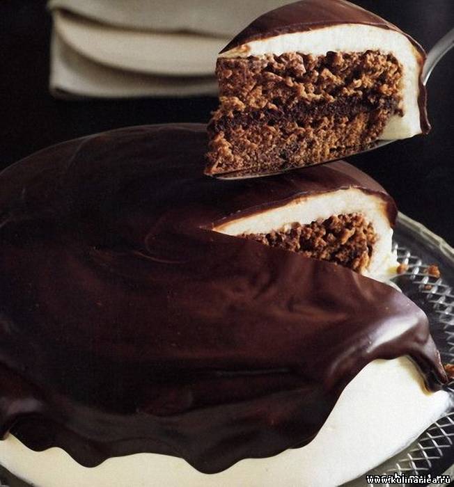 Шоколадно-кофейного торт "Капучино"